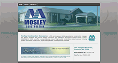 Desktop Screenshot of mosleyconstructionnc.com